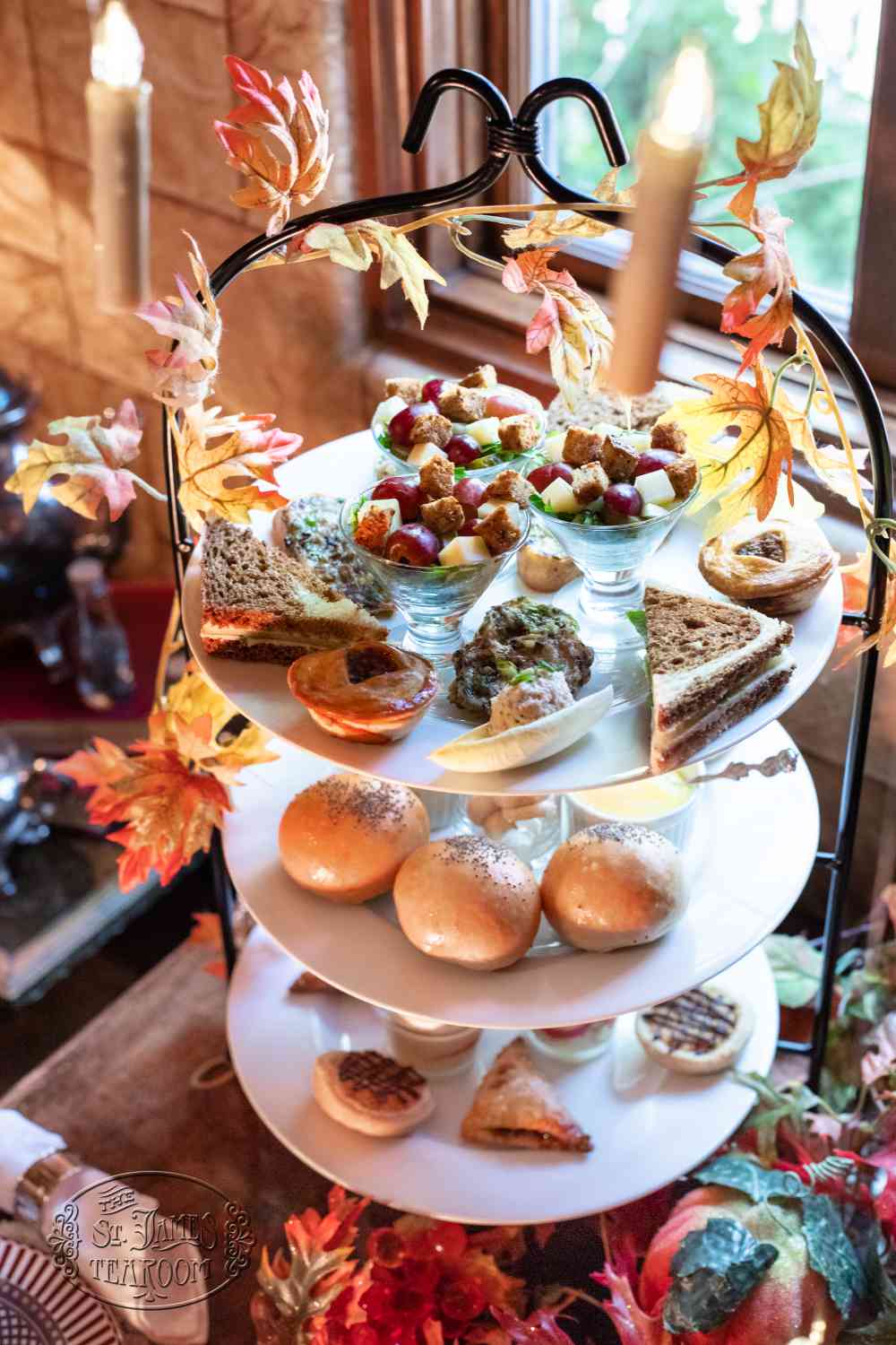 Afternoon Tea Menu - Recipes from the World of Wizards - Dine in Tray for 3 Afternoon Tea Menu - Recipes from the World of Wizards - Dine in Tray for 3