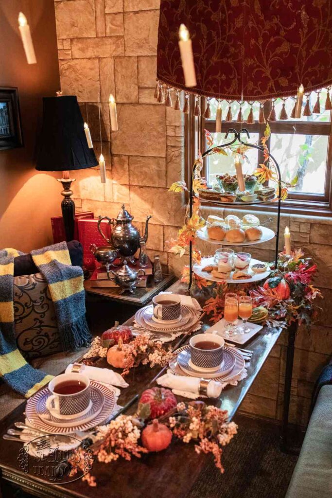 Afternoon Tea Menu - Recipes from the World of Wizards - Dine in for 3 Afternoon Tea Menu - Recipes from the World of Wizards - Dine in for 3