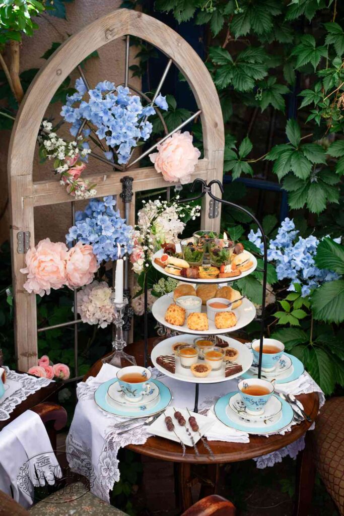 Afternoon Tea Menu - Tea with Mr. Darcy - Dine in Food Tray for 3 Afternoon Tea Menu - Tea with Mr. Darcy - Dine in Food Tray for 3