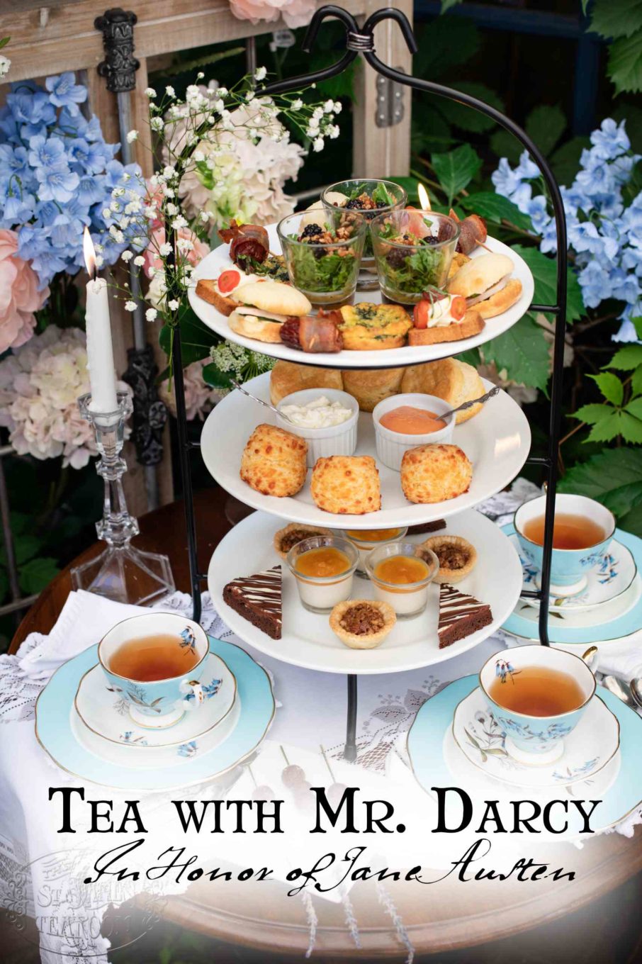 Fine Dining Albuquerque - Tea with Mr. Darcy in Honor of Jane Austen Menu