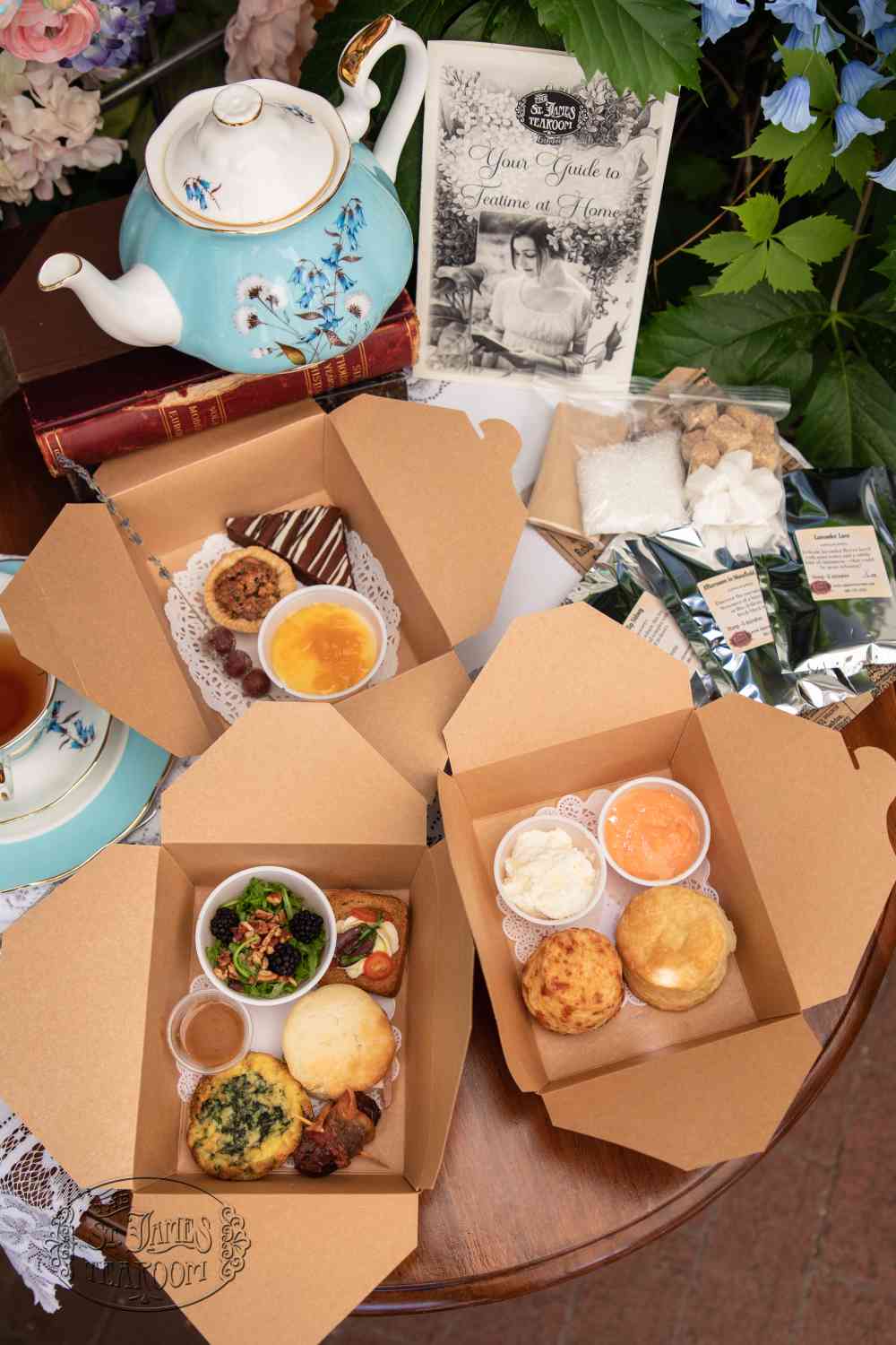 St. James Tearoom Albuquerque - Tea with Mr. Darcy Theme for Carry Out