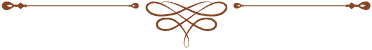 A decorative brown horizontal line with loops and symmetrical flourishes in the center, ending with circular shapes on each side, evokes the warmth and elegance often associated with the definition of hospitality.