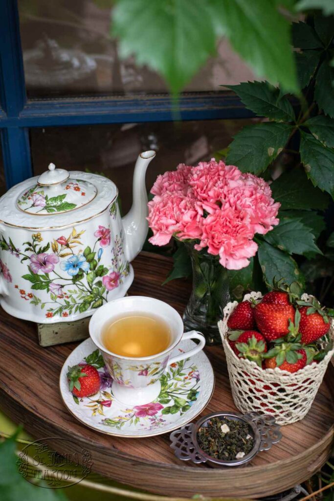 St James Tearoom Gift Shop Albuquerque - St James Strawberry Oolong St James Tearoom Gift Shop Albuquerque - St James Strawberry Oolong