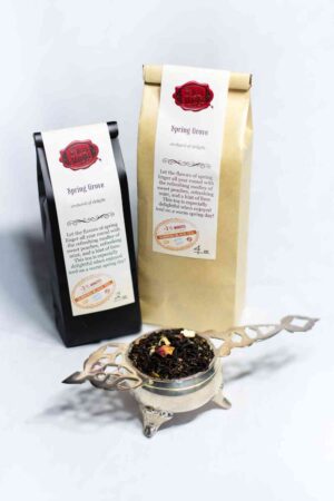 Online Tea Shop Loose Leaf Black Tea - Spring Grove Bags and Leaves Peach Mint Lime Iced Summer