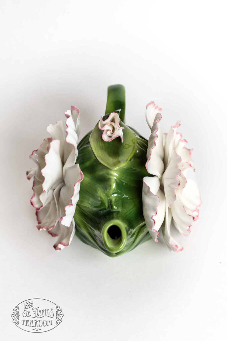 St. James Online Teashop Gift for Tea lovers Carnation Teapot side3